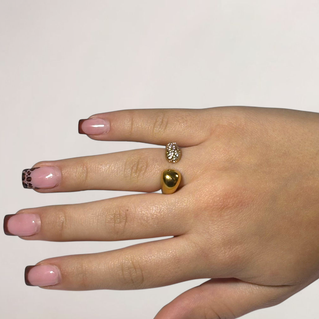 Anello Bubble Gold