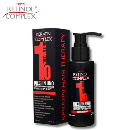 Retinol Complex - 10 in 1 Trattamento Professionale per Capelli 100ml
