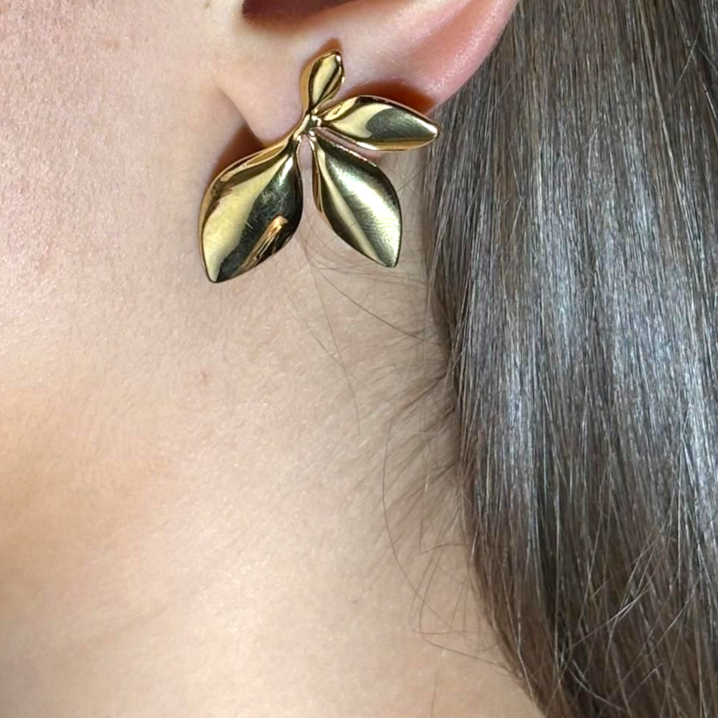 Orecchini Flower Gold