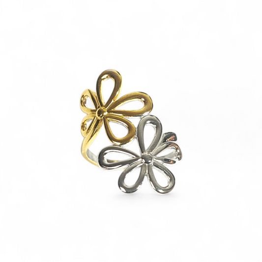 Anello Flò Bicolor