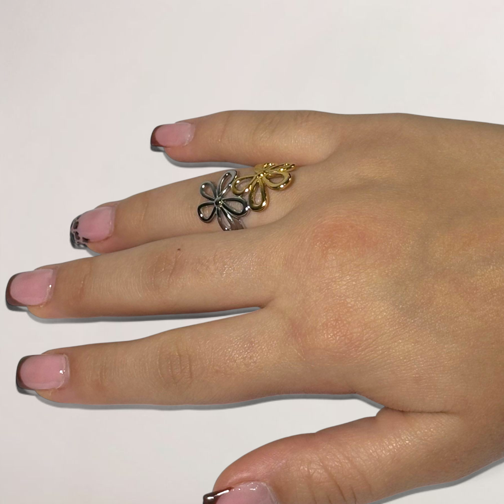 Anello Flò Bicolor