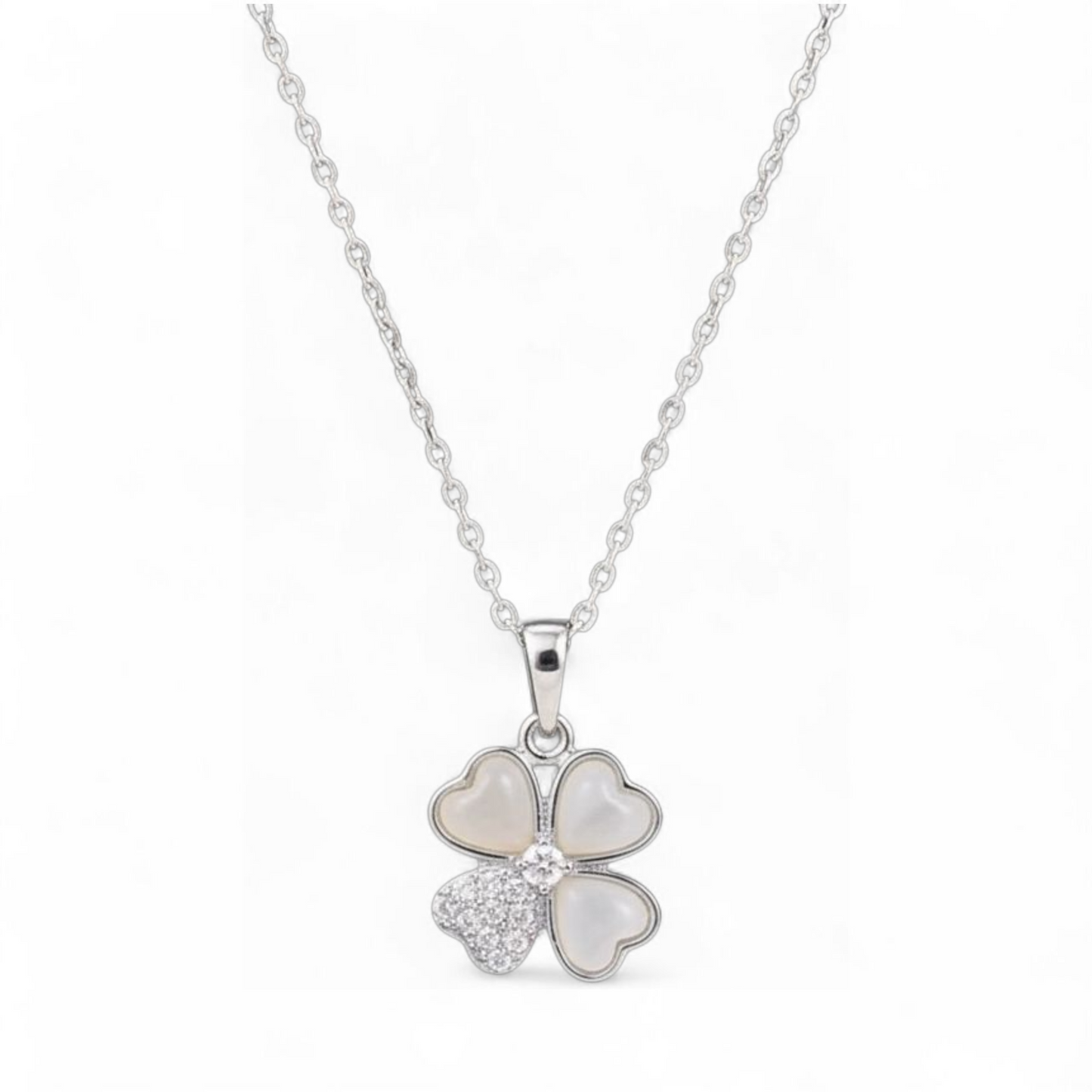 Collana Clover Love Silver