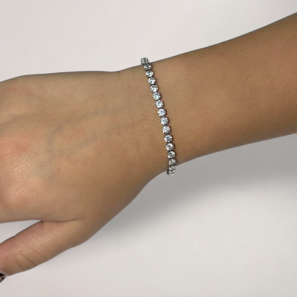 Bracciale Tennis Silver