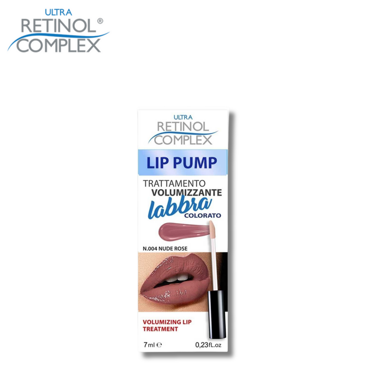 Retinol Complex - Lip Pump Trattamento Volumizzante Labbra Colorato 7ml