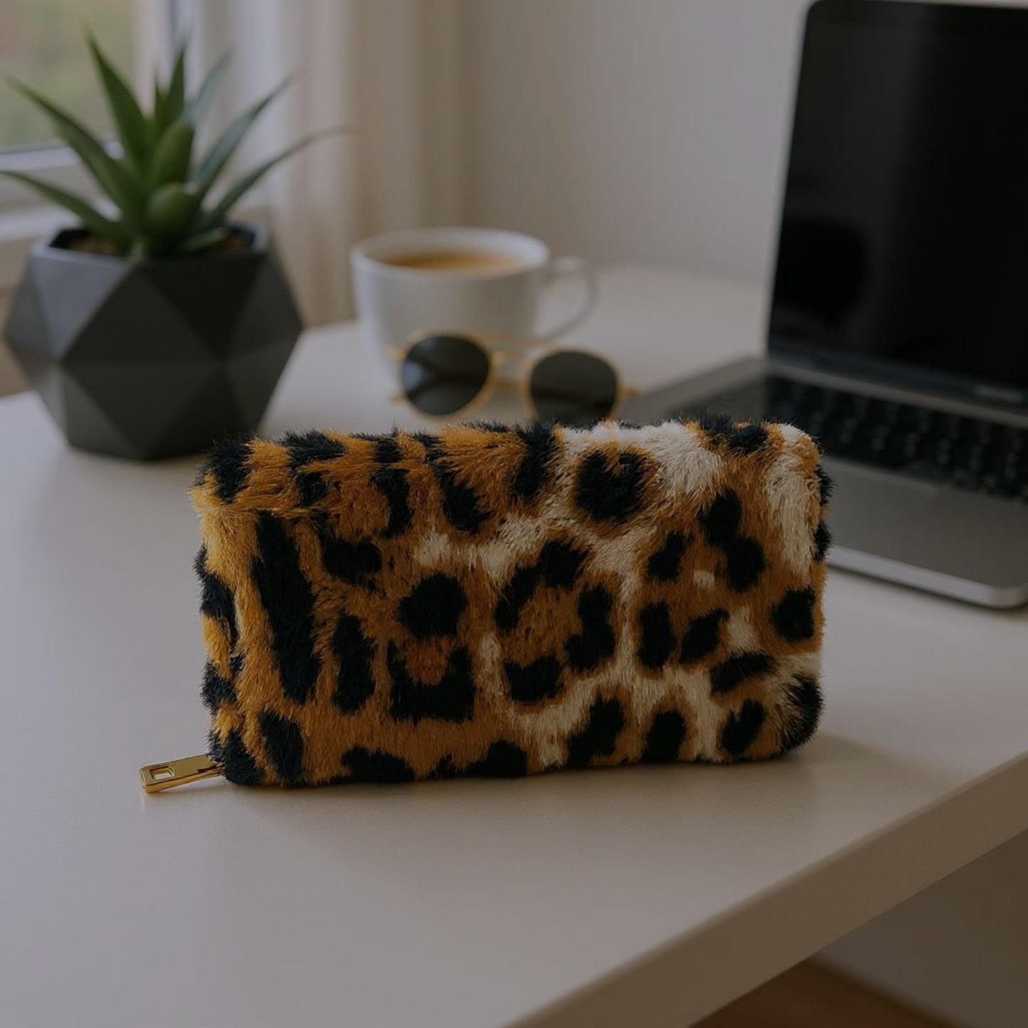 Jungle Fluffy Wallet